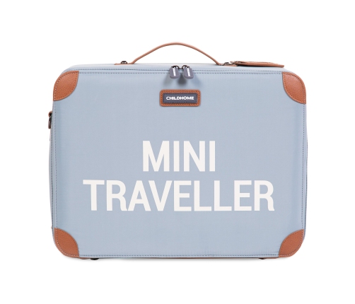 Bērnu koferis Childhome Mini Traveller Grey Off White