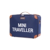 Bērnu koferis Childhome Mini Traveller Navy White