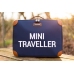 Bērnu koferis Childhome Mini Traveller Navy White