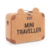 Bērnu koferis Childhome Mini Traveller Teddy Brown