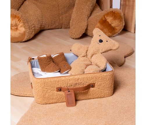 Bērnu koferis Childhome Mini Traveller Teddy Brown