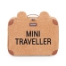 Bērnu koferis Childhome Mini Traveller Teddy Brown