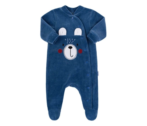 Детский комбинезон Велюровый Bembi Bear Blue