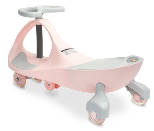 Bērnu mašīna Toyz Spinner ar LED riteņiem Pink