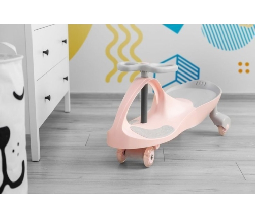 Bērnu mašīna Toyz Spinner ar LED riteņiem Pink