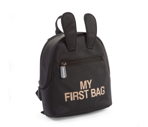 Bērnu mugursoma Childhome My First Bag Black