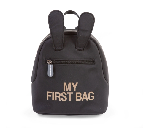 Bērnu mugursoma Childhome My First Bag Black