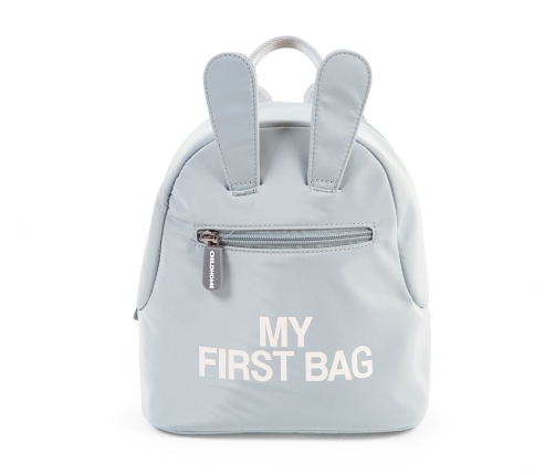 Bērnu mugursoma Childhome My First Bag Grey