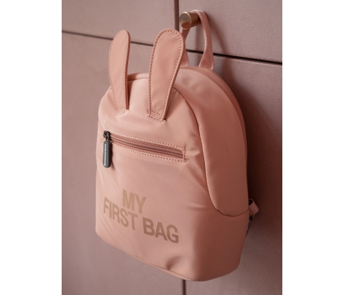 Bērnu mugursoma Childhome My First Bag Pink Copper