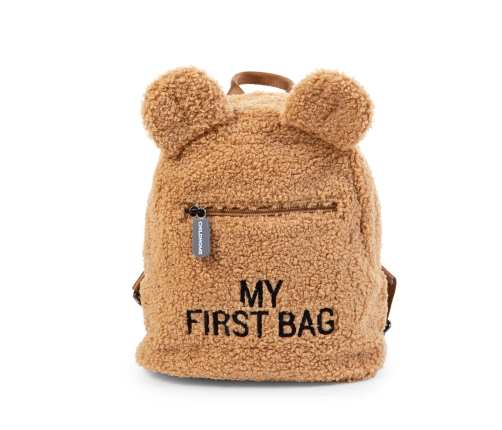 Bērnu mugursoma Childhome My First Bag Teddy Brown