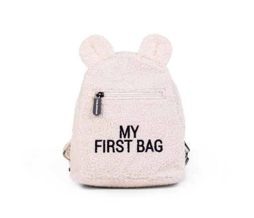 Детский рюкзак Childhome My First Bag Teddy Off White