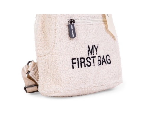 Детский рюкзак Childhome My First Bag Teddy Off White