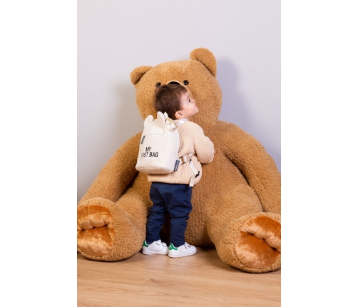 Детский рюкзак Childhome My First Bag Teddy Off White