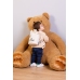 Детский рюкзак Childhome My First Bag Teddy Off White