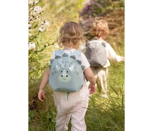 Детский рюкзак LASSIG About Friends Mini Dinozaur light blue