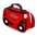 Bērnu Mugursoma Termosoma 2in1 Trunki Harley Ladybird Red