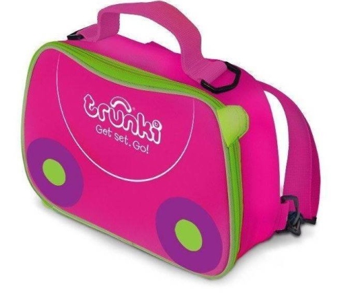 Bērnu Mugursoma Termosoma 2in1 Trunki Trixie Pink