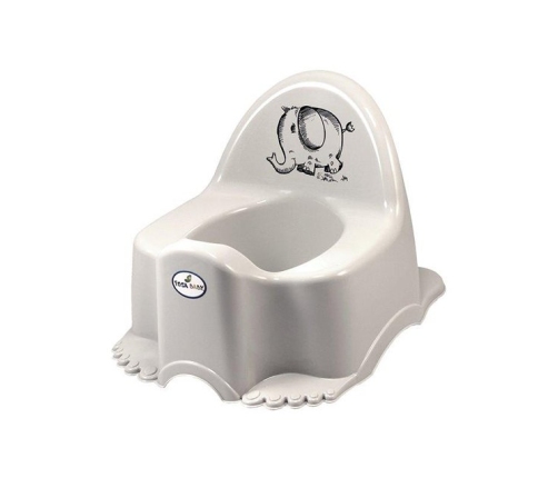 Bērnu podiņš muzikālais Tega Baby ECO ELEPHANT grey PO-057