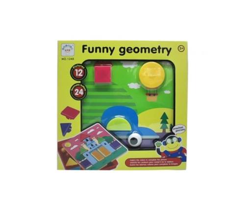 Bērnu rotaļlieta Ģeometriskā Funny geometry 7120765