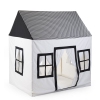 Bērnu rotaļu mājiņa 125x95x145 сm Childhome Black white