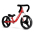 Детский складной велосипед/бегунок Smart Trike Balance Bike Red