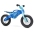 Беговел Велосипед с деревянной рамой Caretero Toyz Enduro Blue
