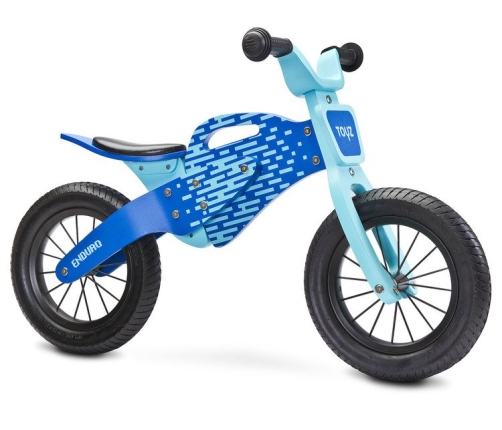 Līdzsvara Ritenis ar koka rāmi Caretero Toyz Enduro Blue