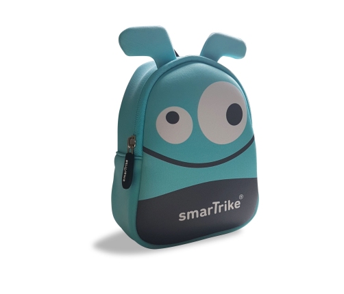 Трехколесный самокат Smart Trike Scooter T1 LED + Рюкзачёк Blue