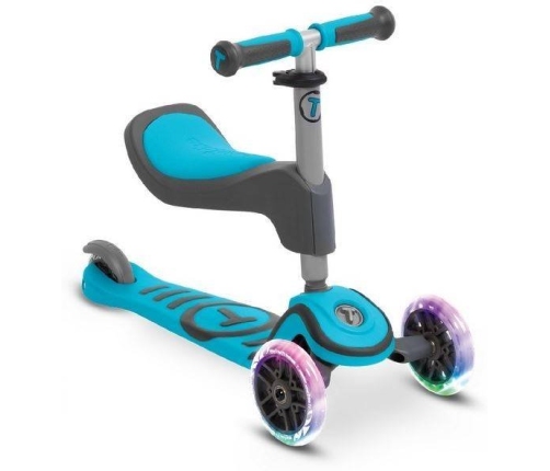 Трехколесный самокат Smart Trike Scooter T1 LED + Рюкзачёк Blue