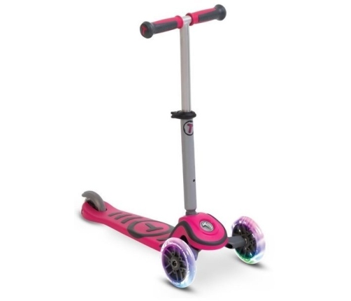 Трехколесный самокат Smart Trike Scooter T1 LED + Рюкзачёк Pink