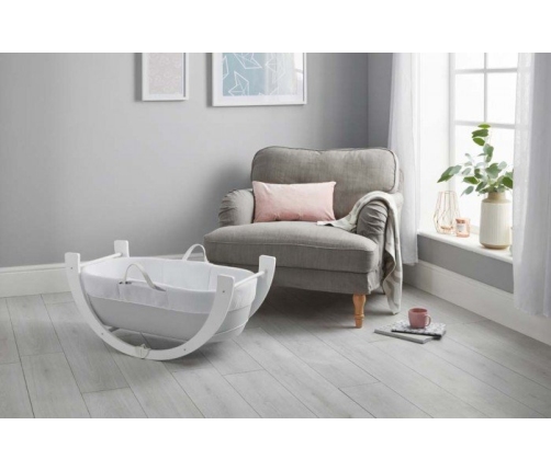 Gulta Šūpulītis Shnuggle Dreami grey 2in1