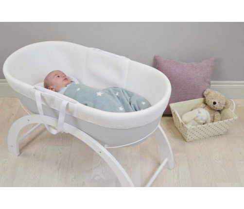 Gulta Šūpulītis Shnuggle Dreami grey 2in1