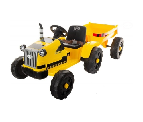 Bērnu Traktors ar piekabi Yellow CH9959