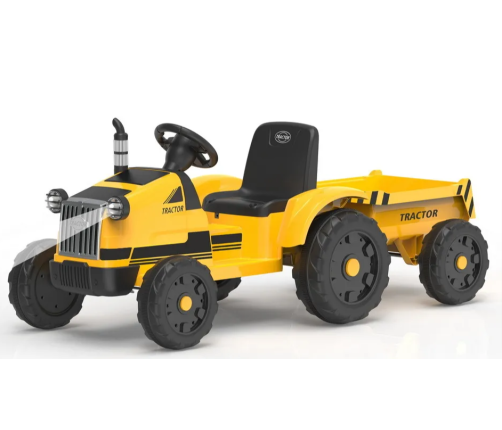 Bērnu Traktors ar piekabi Yellow CH9959