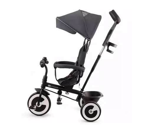 Детский трехколесный велосипед Kinderkraft Aston Malachite Grey