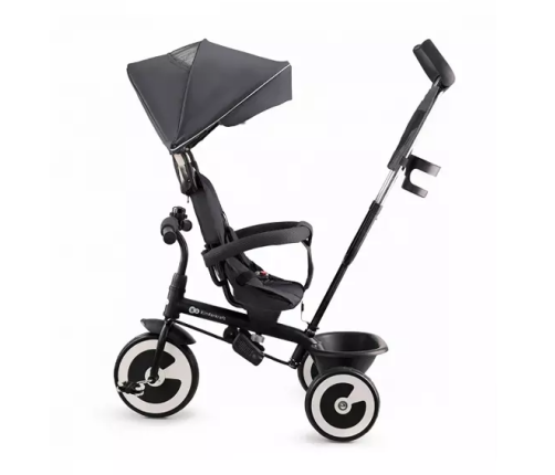 Детский трехколесный велосипед Kinderkraft Aston Malachite Grey