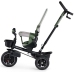 Детский трехколесный велосипед Kinderkraft Spinstep 5in1 Platinum green