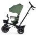 Детский трехколесный велосипед Kinderkraft Spinstep 5in1 Platinum green