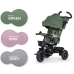 Детский трехколесный велосипед Kinderkraft Spinstep 5in1 Platinum green