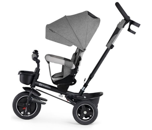 Детский трехколесный велосипед Kinderkraft Spinstep 5in1 Platinum grey