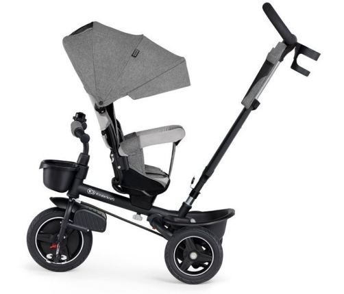 Детский трехколесный велосипед Kinderkraft Spinstep 5in1 Platinum grey