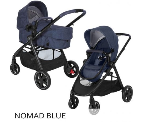 Детская универсальная Коляска - трансформер 2 в 1 MAXI-COSI Zelia Nomad Blue