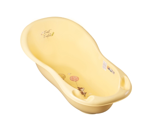 Bērnu vanna 86 cm TegaBaby FOREST FAIRYTALE light yellow FF-004