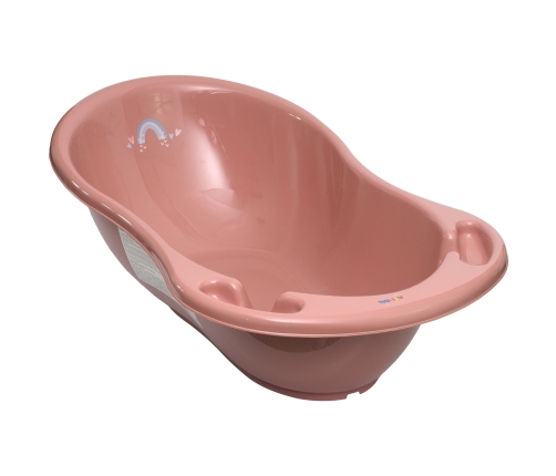 Bērnu vanna ar korķi 86 сm TegaBaby METEO pink ME-004OD-123