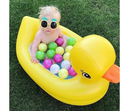 Bērnu vanna ar tehnoloģiju White hot Munchkin Inflatable Safety Duck Bath 011054