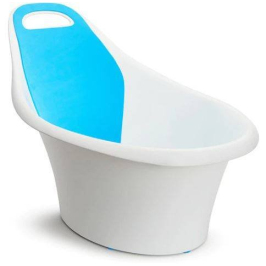 Детская ванночка Munchkin Sit & Soak white blue