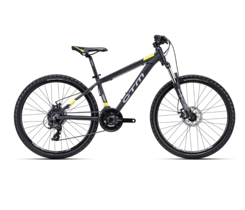 Bērnu velosipēds CTM MTB Terrano 2.0 Black 26