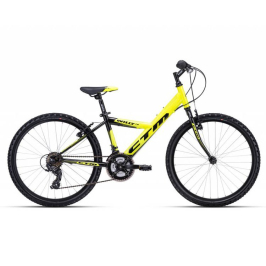 Детский велосипед CTM Willy 1.0 Yellow black 24 дюймa