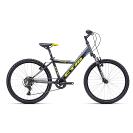 Bērnu velosipēds CTM Willy 2.0 Yellow black 24 collas