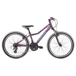 Bērnu velosipēds Kross Lea Jr. 2.0 Violet 24 collas